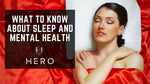 sleep and mental health blog cover photo